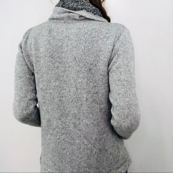 J. Crew Cotton Blend Funnel Neck Sweatshirt in Grey Size XS - Picture 2 of 13